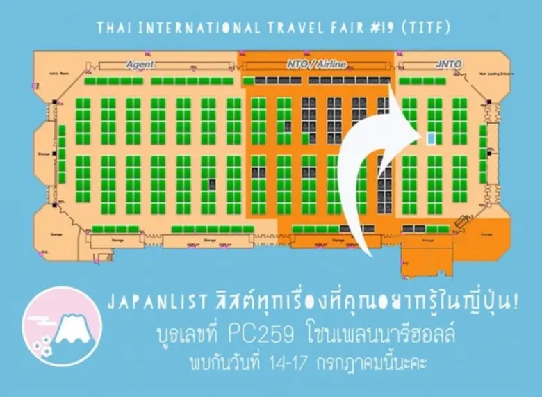 พบ JAPANLIST ได้ที่งาน TITF เพื่อร่วมลุ้น...