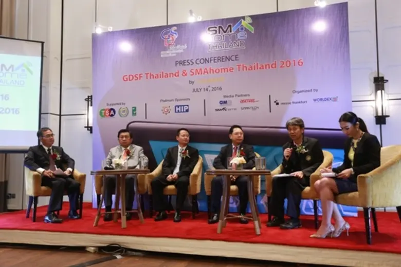 เมสเซ่ แฟรงก์เฟิร์ตนิว เอร่า จับมือ เวิลด์เด็กซ์ จี.อี.ซี. พร้อมจัดงาน GDSF Thailand 2016 & SMAhome Thailand 2016