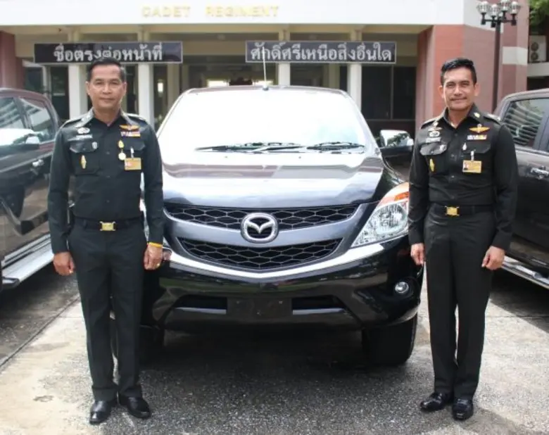 มาสด้าส่งมอบปิกอัพมาสด้า บีที-50 โปร เพื่อภารกิจช่วยเหลือประชาชน