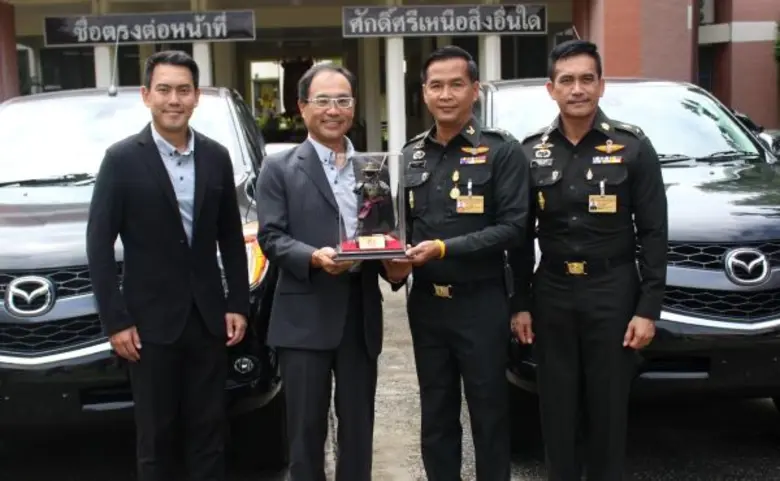 มาสด้าส่งมอบปิกอัพมาสด้า บีที-50 โปร เพื่อภารกิจช่วยเหลือประชาชน