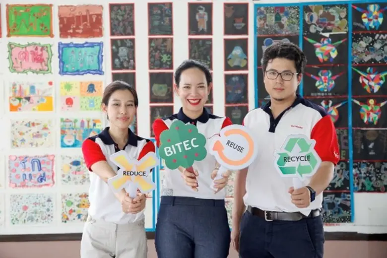 ไบเทคชวนน้องสร้างสรรค์สิ่งประดิษฐ์จากวัสดุเหลือใช้ ร่วมใส่ใจการประหยัด