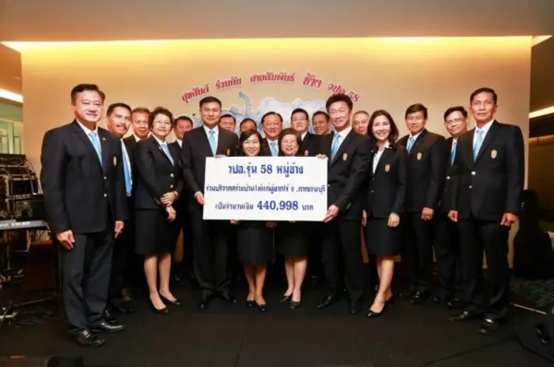 นายแพทย์สมยศ อนันตประยูร (ที่ 5 จากขวา) ป...