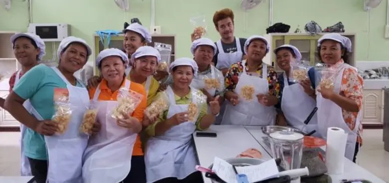 มรภ.สงขลา แปรรูปถั่วเหลืองเป็นไอศกรีม-ข้าวเกรียบ ดึงผู้ประกอบการฝึกอาชีพ สร้างมูลค่าเชิงพาณิชย์