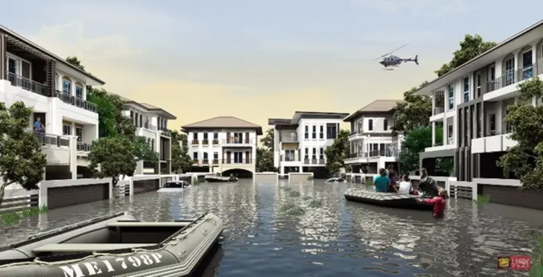 “แลนดี้ โฮม” ชูนวัตกรรม “บ้านหนีน้ำท่วม”