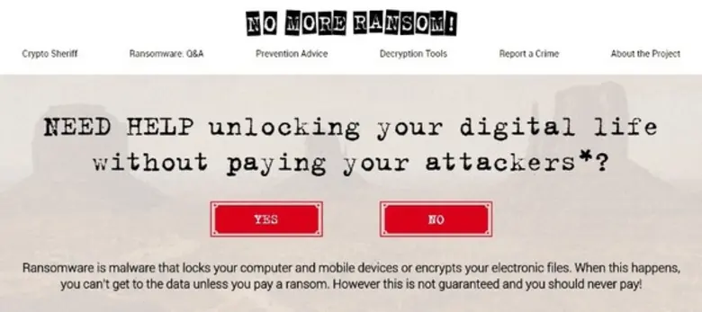 “No More Ransom” แคสเปอร์สกี้ แลป ร่วมโปรเจ็คระดับโลก เปิดช่องทางช่วยเหลือเหยื่อแรนซัมแวร์