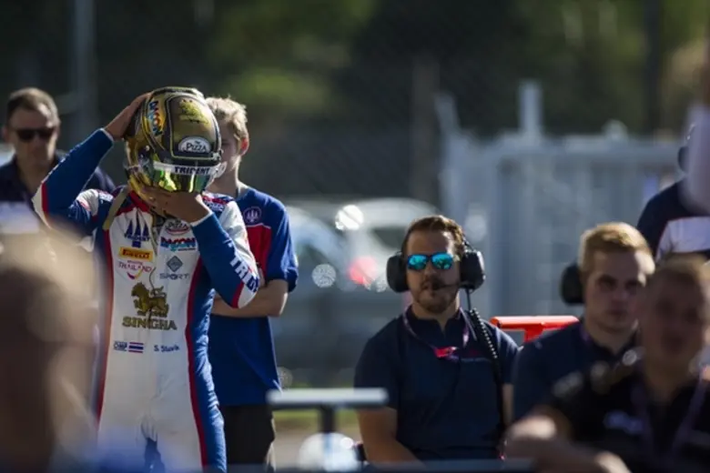 แซนดี้ ขึ้นๆลงๆ ในการแข่งที่ฮอกเก้นไฮม์