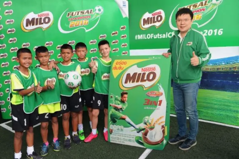 ไมโล เริ่มศึกลูกหนังเยาวชนแห่งปี “ไมโล ฟุตซอล แชมเปี้ยน 2016”  เดินสายค้นหานักเตะดาวรุ่งทั่วประเทศ