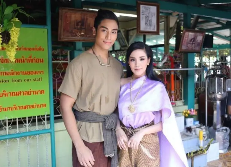 งามจนตะลึง!! “ใบเตย” รำ “สีนวล” ขอขมา ย่านาค งาน บวงสรวงละครเรื่อง “แม่นาก”