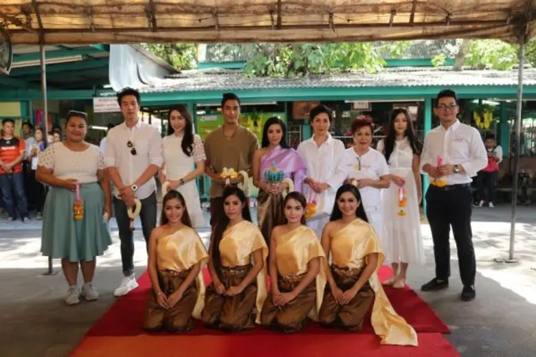 งามจนตะลึง!! “ใบเตย” รำ “สีนวล” ขอขมา ย่านาค งาน บวงสรวงละครเรื่อง “แม่นาก”