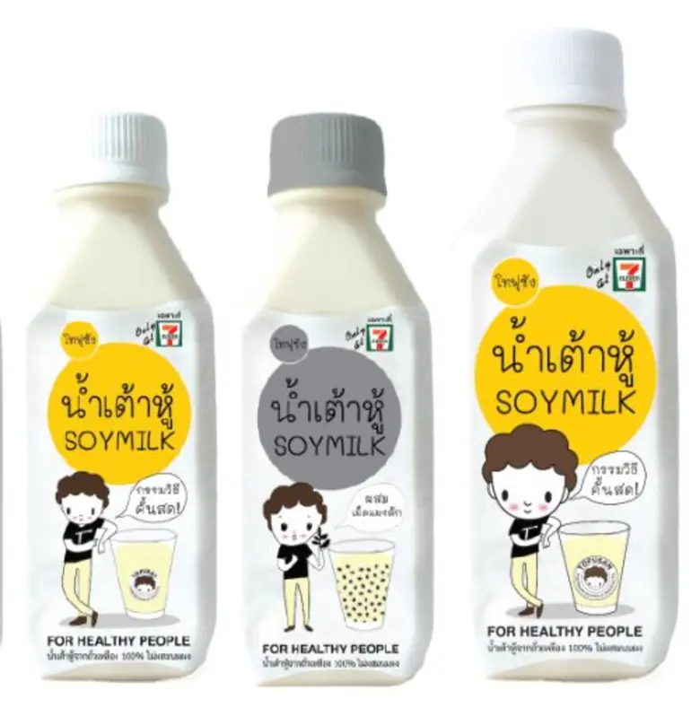 นมถั่วเหลืองคั้นสด ตราโทฟุซัง ผลิตโดย บริ...