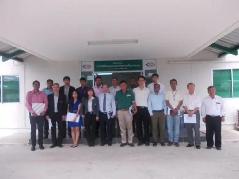 โครงการรถไฟฟ้าสายสีเขียว ช่วงหมอชิต-สะพานใหม่-คูคต ให้การต้อนรับนักศึกษาชาวบังคลาเทศ จากมหาวิทยาลัยศรีปทุม รับฟังบรรยายสรุปเกี่ยวกับการก่อสร้างโครงการฯ