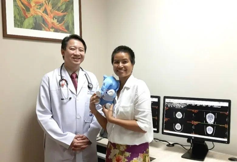 การผ่าตัดเนื้องอกในสมอง ปัจจุบันคงไม่ใช่เ...