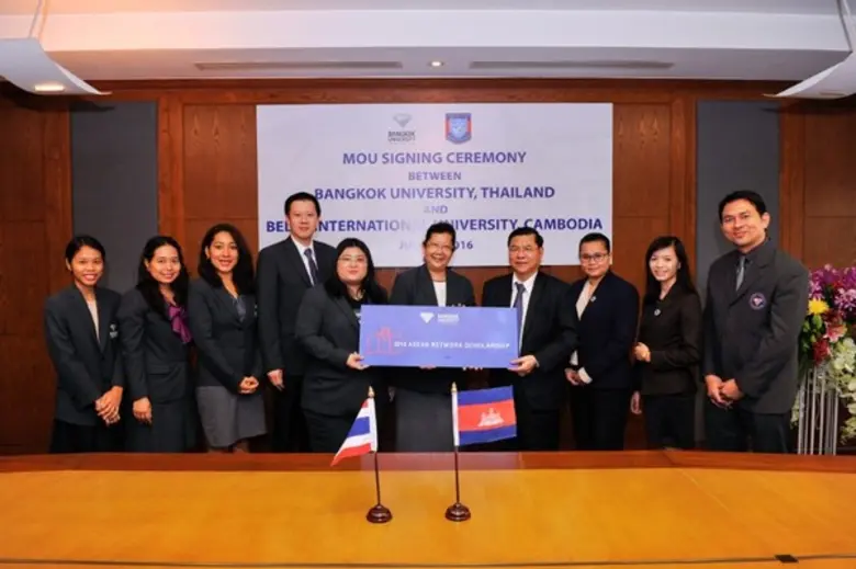 ม.กรุงเทพ บุกขยายความร่วมมือ กับ เครือข่ายโรงเรียนและมหาวิทยาลัยในประเทศกัมพูชา