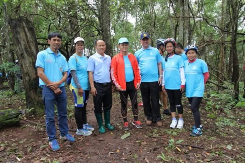 องค์การสวนพฤกษศาสตร์ จัดกิจกรรม "ปั่นปลูกปรง ถวายองค์ราชินี 84 พรรษา"