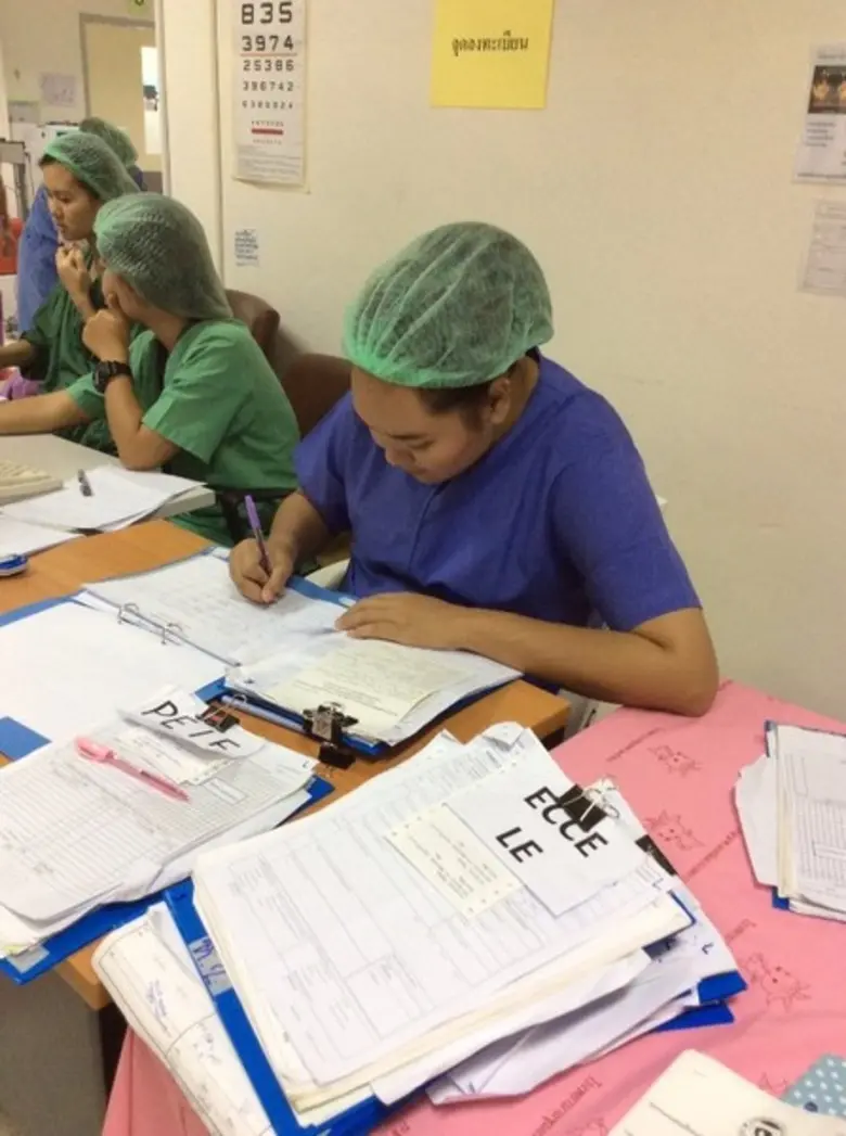 มูลนิธิพิทักษ์ดวงตาประชาชน (PECF) ออกหน่วยแพทย์ผ่าตัดตาต้อกระจก ณ โรงพยาบาลชุมแพ จังหวัดขอนแก่น