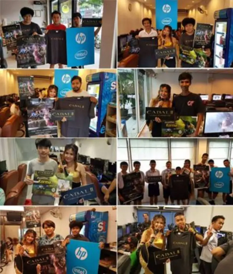 "มาแล้ว!! ภาพบรรยากาศสุดมันส์ กองทัพ CABAL2 ร่วมกับ HP Computer บุก“แจกหนัก จัดเต็ม"