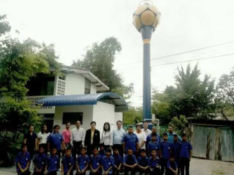 นายสุวัฒน์  เปี่ยมปัจจัย รองอธิบดีกรมทรัพยากรน้ำบาดาล ตรวจติดตามผลสัมฤทธิ์โครงการต่าง ๆ ของกรมทรัพยากรน้ำบาดาล ณ ตำบลหนองฝ้าย อำเภอเลาขวัญ จังหวัดกาญจนบุรี