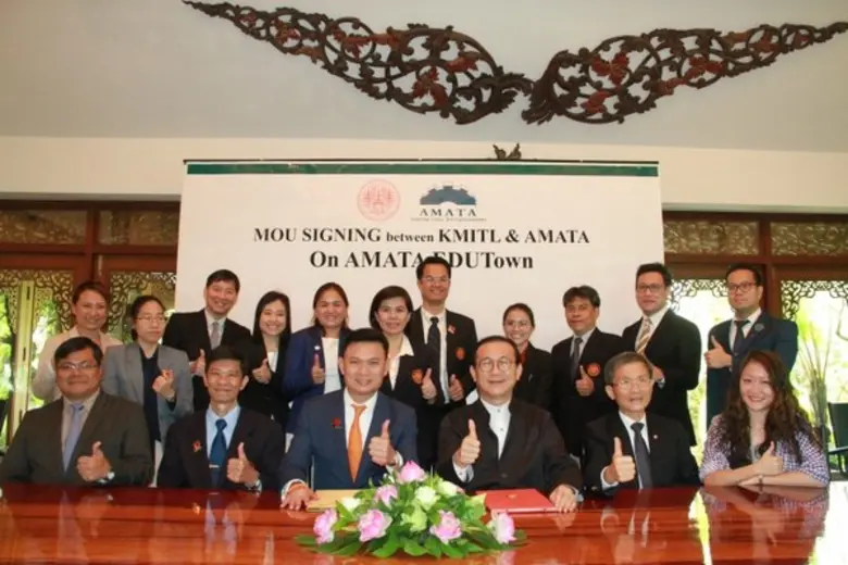 “อมตะ” MOU ม.ลาดกระบัง เดินหน้าโครงการสร้างเมืองการศึกษา ตั้ง ม.ลาดกระบังวิทยาเขตอมตะนครสู่ศูนย์กลางการศึกษานานาชาติ