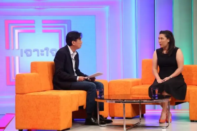 ทีวีไกด์: รายการ "เจาะใจ" เผยชีวิตไร้แร็กเก็ต ”แทมมารีน ธนสุกาญจน์”