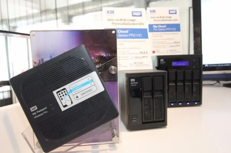 WD ส่งสินค้ากลุ่มโปรซีรีส์ “My Passport Wireless Pro และ My Cloud Pro”