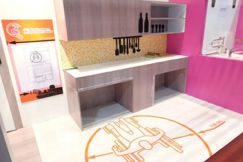 ต้นแบบป้ายรถเมล์-ที่พักอาศัยรองรับคนพิการ เพื่อความเท่าเทียมทางสังคมในงานสัมมนาวิชาการระดับชาติด้านคนพิการ ครั้งที่ 8