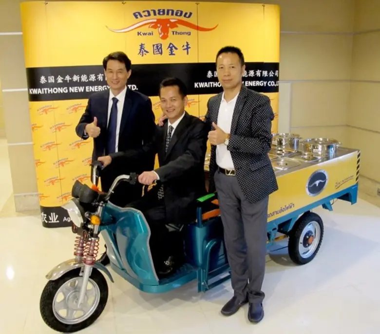 บริษัท ควายทอง นิว เอเนอร์จี บุกตลาดรถจัก...