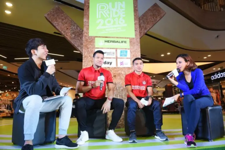 คนดังโชว์ฟิต-ฟัน "รันแอนด์ไรด์" ปันปลูกป่ากับปลูกเลย