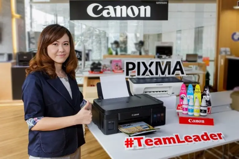 แคนนอน เปิดตัวแคมเปญใหม่ #Team Leader ติดแฮชแท็กร่วมทีมผู้นำ เลือกพรินเตอร์ที่ใช่ในสไตล์คุณ