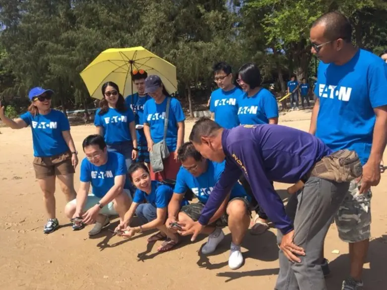 อีตั้น อิเล็คทริคร่วมอนุรักษ์เต่าทะเลคู่ท้องทะเลไทย