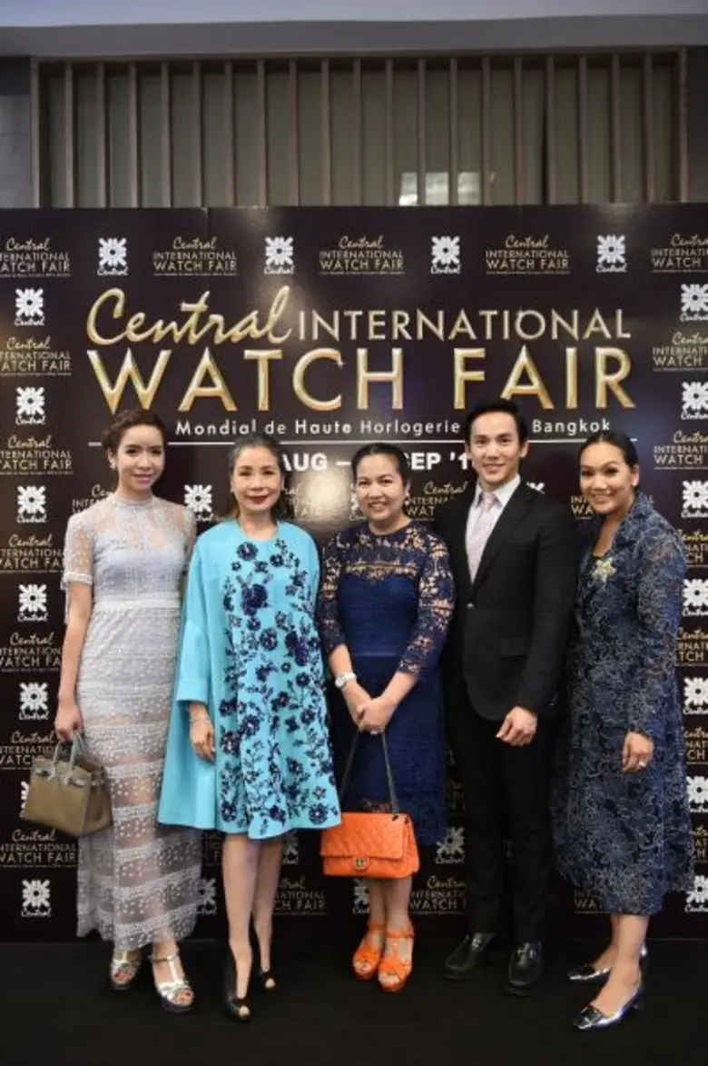 “เซ็นทรัล อินเตอร์เนชั่นแนล วอทช์ แฟร์ 2016” ขนทัพนวัตกรรมนาฬิกาเรือนหรูระดับเวิลด์คลาส เอาใจวอชท์เลิฟเว่อร์
