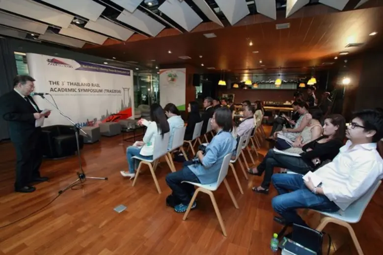 สวทน. ร่วมกับ สจล แถลงข่าวการจัดประชุมวิชาการขนส่งทางรางของประเทศไทย ครั้งที่ 3 ประจำปี 2559