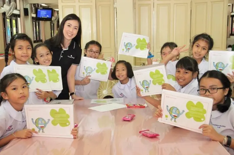 กิจกรรมยุวทูตความยั่งยืนในโรงเรียน ตัวแทนด้านความยั่งยืนของเฮงเค็ลในประเทศไทย