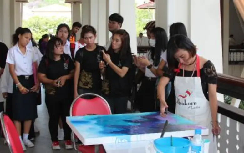 มรภ.สงขลา ดึง ม.ฮานอย ร่วมนิทรรศการศิลปะ รุกแลกเปลี่ยนการเรียนการสอน-ศิลปินจิตรกรรม