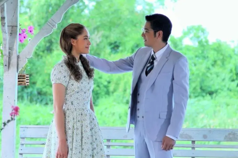 “หนุ่ม” ป้อง “ปันปัน” โชว์ซีนหวานเบาๆ ใน “สลักจิต”