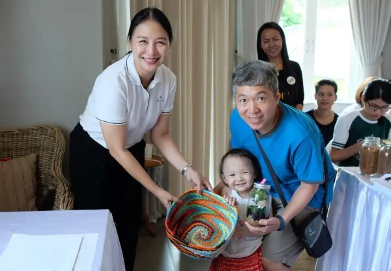 มั่นคงฯ จัดเวิร์คช็อป “จัดสวนในขวดแก้ว”  ให้ลูกบ้านครอบครัวมั่นคง