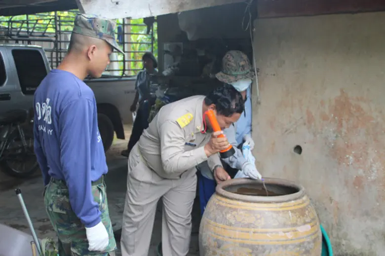 จันทบุรี รณรงค์ 3เก็บ เพื่อกำจัดแหล่งเพาะพันธุ์ยุงลาย ลดการแพร่ของไวรัสซิก้า