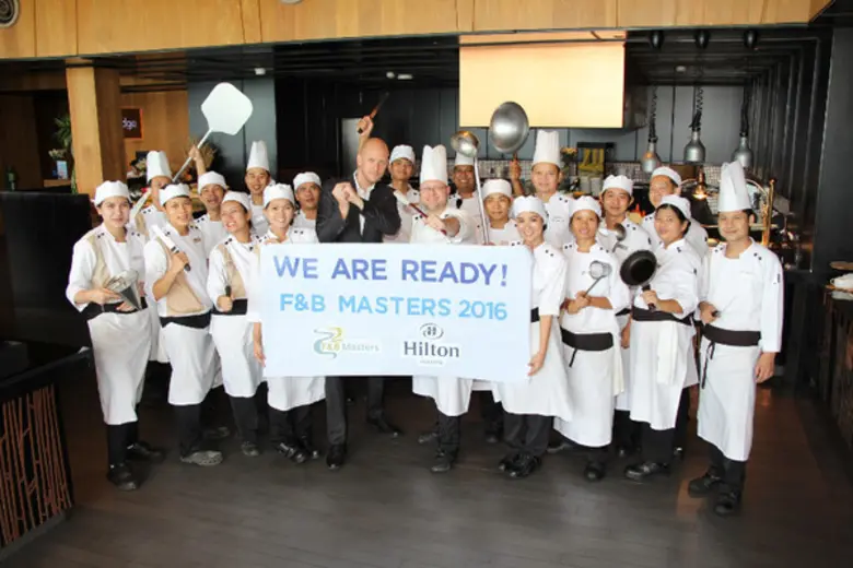 Hilton Pattaya led by Mr. Rudolf Troestle...
