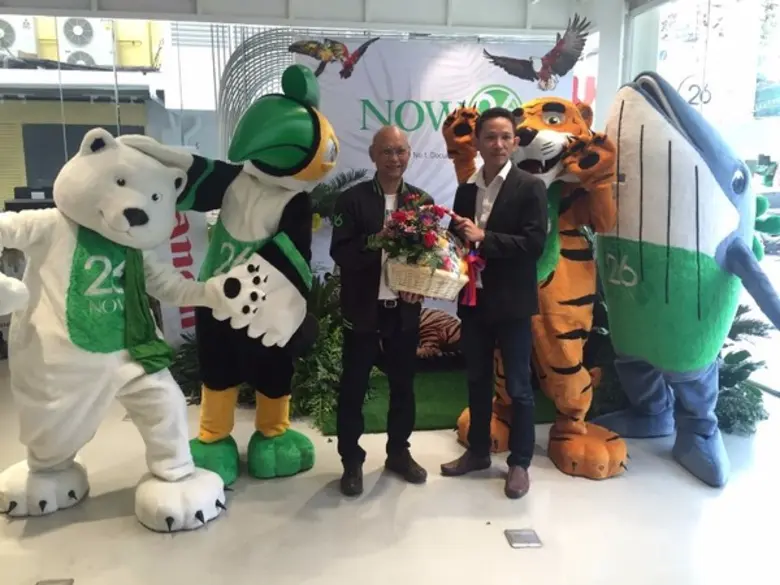 ND RUBBER ร่วมแสดงความยินดีแก่สถานีโทรทัศ...