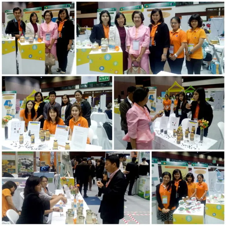 วว. โชว์ผลิตภัณฑ์อาหารเพื่อสุขภาพพร้อมถ่ายทอดเชิงพาณิชย์ ในงานมหกรรมไทยแลนด์เทคโชว์ 2016