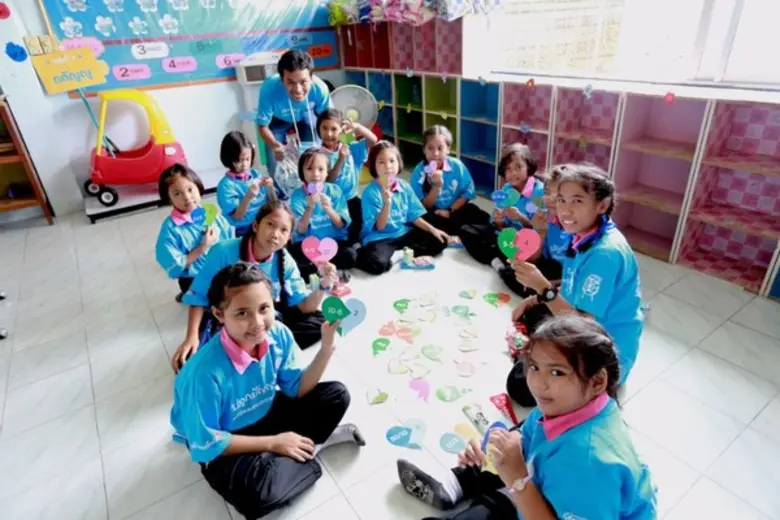 มูลนิธิอินเตอร์ลิ้งค์ให้ใจ รวมพลังทำดี ในกิจกรรมโครงการ พี่สอนน้อง ปลูกปัญญาพร้อมมอบความอบอุ่น เข้าสู่โรงเรียนที่ 56