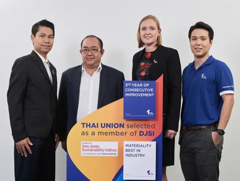 ไทยยูเนี่ยนได้รับเลือกติดดัชนีความยั่งยืนของดาวโจนส์ เป็นปีที่สามติดต่อกัน