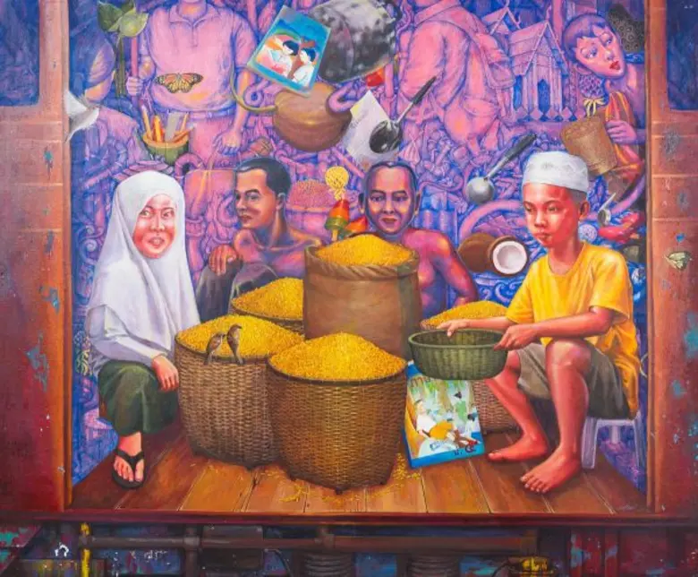 นิทรรศการภาพวาดจากวรรณกรรมไทย “กตัญญู รู้คุณ สร้างสรรค์สิ่งดีงาม”