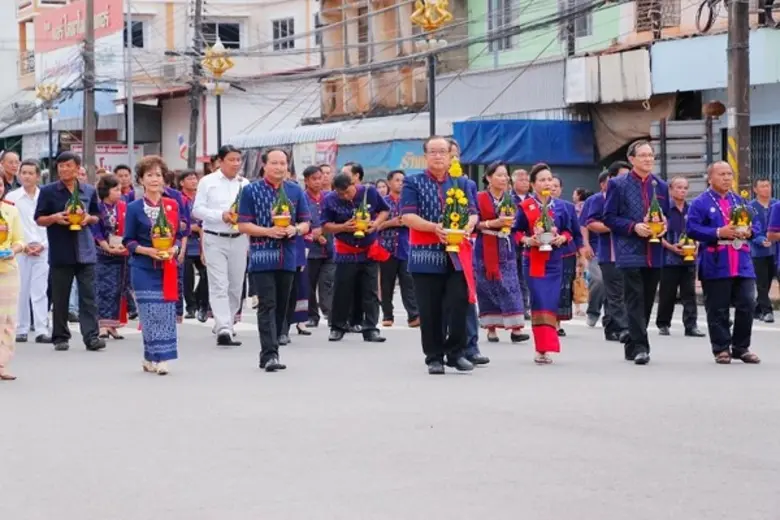 “นพ.ประภาส” นำคณะผู้บริหาร/บุคลากร ประกอบพิธีบวงสรวงพญาศรีสัตตนาคราช