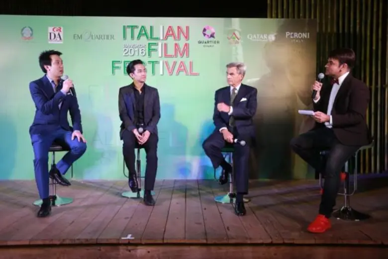 ดัง พันกร ควง ลินดา คาร์ดี้ นักแสดงสาวบินตรงจากอิตาลี ร่วมงาน “Italian Film Festival Bangkok 2016” ที่ ควอเทียร์ ซีนีอาร์ต