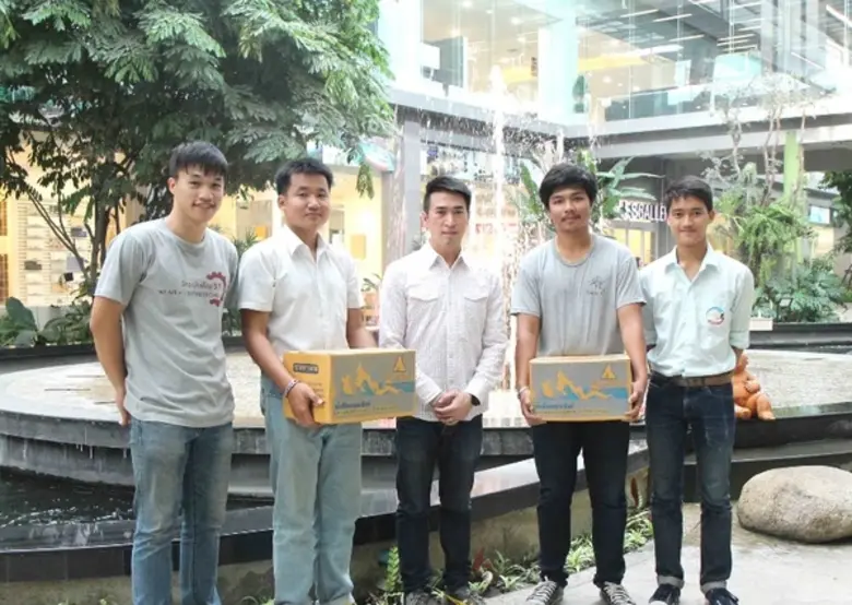 คุณภาษิต จันทร์ทิพย์ ผจก.แผนกการตลาด บุญถ...