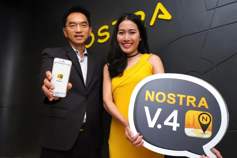 "นอสตร้า แมพ (NOSTRA Map Thailand)" แอพพล...