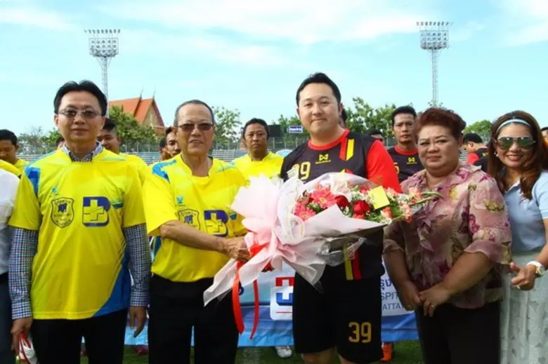 โรงพยาบาลกรุงเทพพัทยาจัดฟุตบอลสานสัมพันธ์...