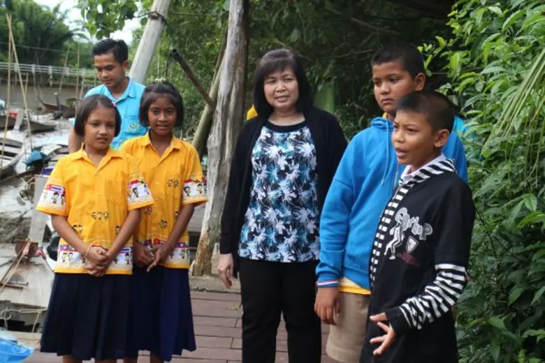 มัคคุเทศก์น้อยคลองสองน้ำ เรียนรู้ชุมชน - เพื่อรักชุมชน