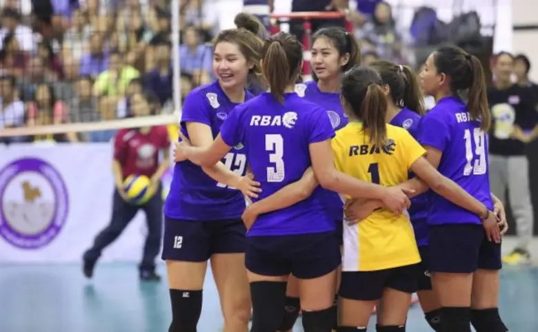 ทีมนักตบลูกยางสาว มหาวิทยาลัยศรีปทุม และมหาวิทยาลัยรัตนบัณฑิต ผ่านฉลุยเข้าสู่รอบชิง “แชมป์กีฬา 7 สี วอลเลย์บอล อุดมศึกษา 2016”