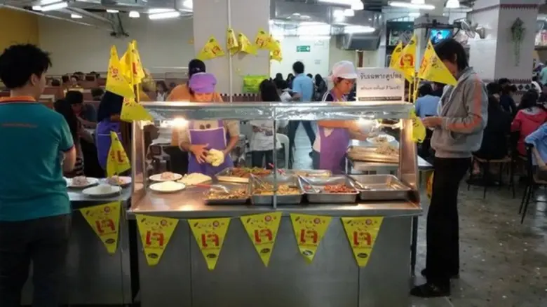 ศูนย์อาหาร SV Mall Food Pavilion ภายใต้กา...